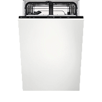 KEAD2100L Встраиваемая посудомоечная машина ELECTROLUX/ Встраиваемая посудомоечная машина 45 см, загрузка на 9 комплектов посуды, сенсорное управление, загрузка на 9 комплектов посуды, электронное управление, 6 программ, 44.6x55x82 см, черный цвет, сушка: