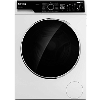 KWD58IL14106 Стиральная машина Korting/ Стиральная машина с фронтальной загрузкой, ГЛУБИНА 58 см,загрузка: стирка/сушка - 9/6 кг, скорость отжима 1400 об/мин, инверторный двигатель, сенсорное управление в поворотным JOG регулятором, технология ACTIVE JET,