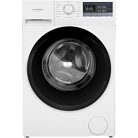 MFWM148STWH02 Стиральная машина MAUNFELD/ Стиральная машина с инверторным мотором и паром, 85х52х59.5 см, 8 кг, 16 режимов, 1400 об/мин, электронное управление, острочка старта, цвет: белый