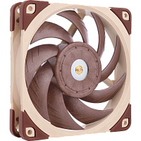 NF-A12x25FLX Кулер для корпуса/ Case Cooler Noctua NF-A12x25 FLX (120x120x25mm, 3-pin, 49.7CFM, 22.6dBA, 2000RPM, Beige/Brown)