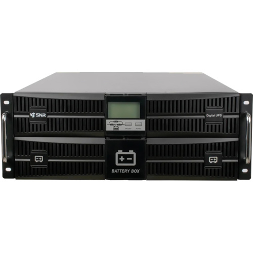SNR-UPS-ONRT-6-INT192 Источник бесперебойного питания онлайн SNR INTELLIGENT 6кВА/6кВт, 1ф:1ф, 192В(DC) (16x9Ач)/ Online, Rack, UPS фото 3