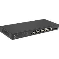 SG3428 Коммутатор/ JetStream™ 24-port Gigabit L2/L2+ Managed Switch with 4 SFP slots, support SDN controller, abundant L2/L2+ features, 1U rack mountable
