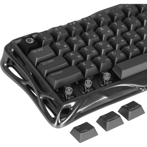 6972448924986 Игровая клавиатура/ Клавиатура с магнитными свичами Gravastar Mercury V60Pro XTAL BLK RU фото 9 6972448924986 Игровая клавиатура/ Клавиатура с магнитными свичами Gravastar Mercury V60Pro XTAL BLK RU фото 9