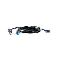 DKVM-CB/1.2M/B1A Кабель/ DKVM-CB/1.2M/B1 KVM Cable with VGA and 2xPS/2 connectors for DKVM-4K/B, 1.2m