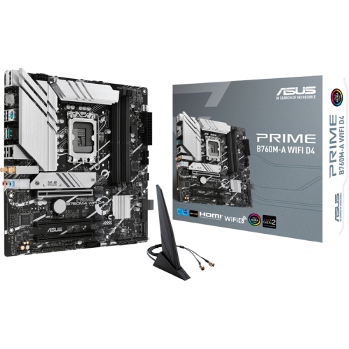 90MB1CX0-M1EAY0 Материнская плата/ PRIME B760M-A WIFI D4 90MB1CX0-M1EAY0 Материнская плата/ PRIME B760M-A WIFI D4