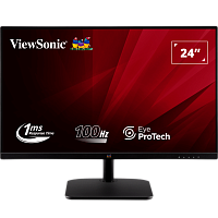VA2432-MHD-3 Монитор ViewSonic 23.8" VA2432-MHD-3 черный IPS LED 1ms 16:9 HDMI M/M матовая 1300:1 250cd 178гр/178гр 1920x1080 100Hz VGA DP FHD 2.4кг