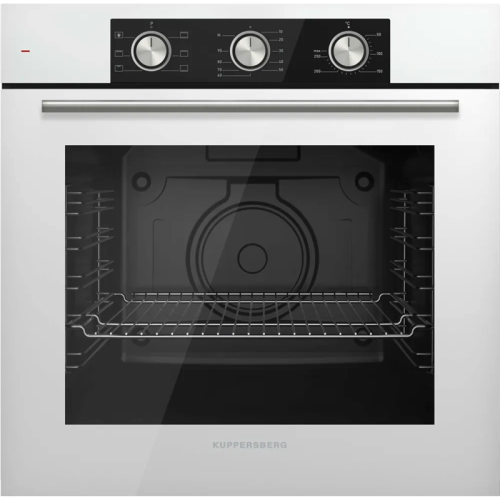 HF603W Встраиваемый духовой шкаф Kuppersberg/ KITCHEN RETAIL / Встраиваемый духовой шкаф Kuppersberg, 60 см, 80 л, High-Tech, 6 режимов, белый цвет