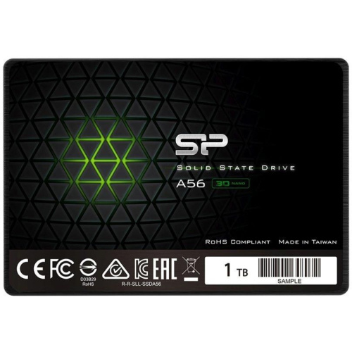SP001TBSS3A56A25 Твердотельный накопитель Silicon Power SATA-III 1TB SP001TBSS3A56A25 Ace A56 2.5" [SP001TBSS3A56A25]
