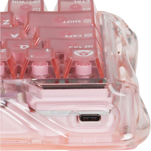 6972448924481 Игровая клавиатура/ Клавиатура с магнитными свичами Gravastar Mercury V60 XTAL PNK фото 10 6972448924481 Игровая клавиатура/ Клавиатура с магнитными свичами Gravastar Mercury V60 XTAL PNK фото 10