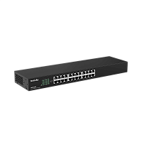 TEG1024G Коммутатор/ Tenda TEG1024G Коммутатор неуправляемый, 24 порта, 24x1 Гбит/с, установка в стойку, металлический корпус