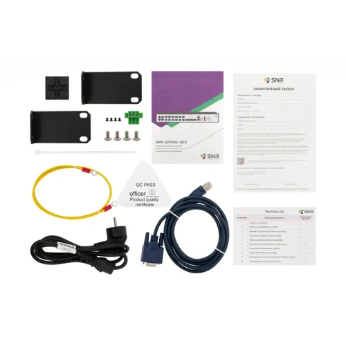 SNR-S2995G-12FX Коммутатор/ Управляемый коммутатор уровня 3 SNR-S2995G-12FX фото 5