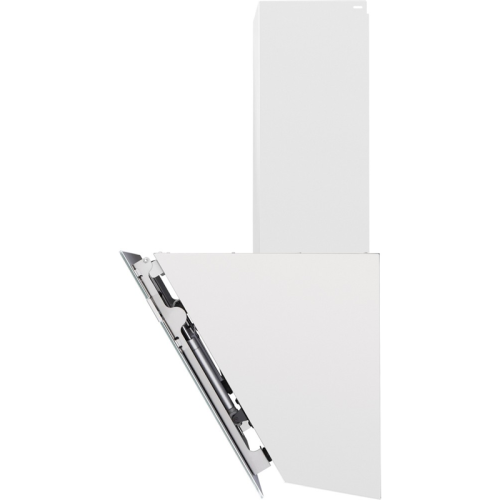 MEDWAY60GlassWhite/StripeInox Кухонная вытяжка MAUNFELD/ Кухонная вытяжка MAUNFELD Medway 60 белый/вставка сатин фото 2