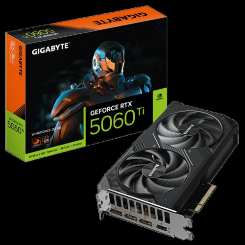 GV-N506TWF2OC-8GD Видеокарта PCIE16 RTX5060TI 8GB GV-N506TWF2OC-8GD GIGABYTE
