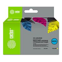 -/ Картридж струйный Cactus CS-3JA29AE 963XL желтый (25.5мл) для HP OfficeJet Pro 9010/9010e/9012/9014/