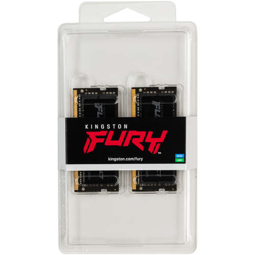 KF432S20IBK2/64 Память оперативная/ Kingston 64GB 3200MT/s DDR4 CL20 SODIMM (Kit of 2) FURY Impact фото 3