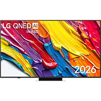 65QNED83B6A.ARUG Телевизор ЖК 65'' LG/ 65", Ultra HD, QNED MiniLED, Dynamic QNED Color, Edge Led, Smart TV (WebOS 26), Wi-Fi 5, DVB-T2/C/S2, MR, 120Hz Native (VRR 144Hz), 2.0ch (20W), 4хHDMI, 2хUSB, 2 Pole, черный графит, 2026