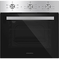 AEOC6050SM Встраиваемый духовой шкаф Maunfeld/ Встраиваемый духовой шкаф MAUNFELD, 60 см, 5 режимов, механическое управление, таймер, макс. температура 250 градусов, цвет нержавеющая сталь