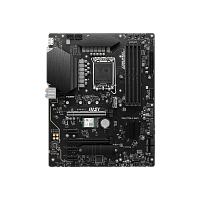 PROZ790-SWIFI Материнская плата/ MB MSI INTEL Z790 s1700, 4xDDR5(256GB), HDMI 1.4/DP, 1xPCIe 5.0x16, 1xPCIe 3.0x16, 3xPCIe 3.0, 1xLAN (2.5GbE), Wi-Fi, BT, 4xSATA 6Gb/s, 2xM.2, 1xUSB-C, 4xUSB 3.2, 2xUSB 2.0, ATX