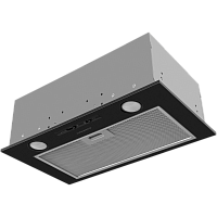 CrosbyLight5028Black Встраиваемая вытяжка MAUNFELD/ Тип: полновстраиваемая, Цвет: черный, Управление: слайдерное, Ширина, мм: 498, Полная потребляемая мощность, Вт: 121, Количество скоростей: 3 Максимальная производительность, м3/ч: 850 Диаметр воздуховод