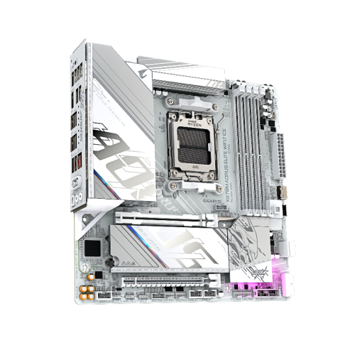 X870MAELITEWF7ICE Материнская плата/ X870M A ELITE WF7 ICE фото 3