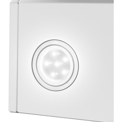 MEDWAY60GlassWhite/StripeInox Кухонная вытяжка MAUNFELD/ Кухонная вытяжка MAUNFELD Medway 60 белый/вставка сатин фото 12