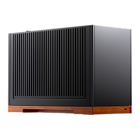 T9-5.0black Корпус без блока питания/ Case JONSBO T9, Micro-Tower, no fan, 1xUSB-C 3.2, SFX PSU Support, mITX Black