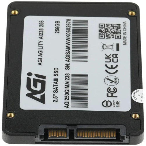 AGI250GIMAI238-CB Накопитель SSD AGi SATA-III 256GB AGI250GIMAI238-CB AI238 2.5" фото 10