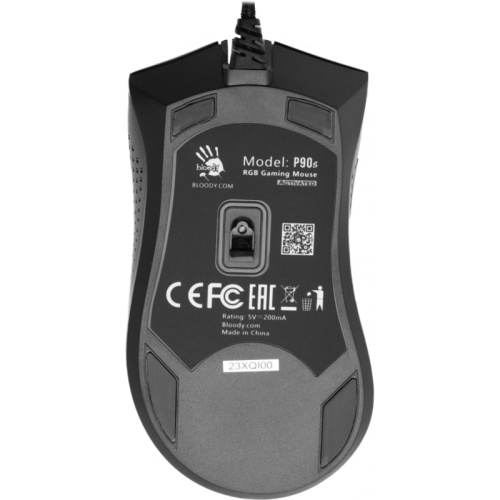 P90SSTONEBLACK Мышь A4Tech Bloody P90s черный оптическая 8000dpi USB 7but (P90S STONE BLACK) фото 12