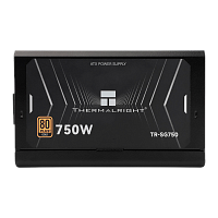 TR-SG750 Блок питания 750W/ Power Supply Thermalright, 750W 80+ Gold (ATX, 3.1, PCIe 5.1, Full modular, 1x24(20+4)pin 600mm, 2xCPU 8(4+4)pin 650mm, 2xPCIe*2 8(6+2)pin 650+150mm, 1x12VHPWR PCIe 5.1 12+4pin 600mm, 2xSATA*4 450+150+150+150mm, 1xMOLEX4pin*3 5