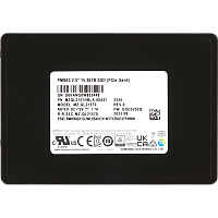 MZQL215THBLA-00A07 Твердотельный накопитель/ Samsung SSD PM9A3, 15360GB, U.2(2.5" 7mm), NVMe, PCIe 4.0 x4, 3D TLC, R/W 6700/4000MB/s, IOPs 1 100 000/200 000, TBW 28032, DWPD 1 (12 мес.) pulled