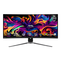 9S6-3DD04T-032 Монитор/ MAG 341CQP QD-OLED 34", 3440x1440, QD-OLED, 178x178, 175Hz, 0.03ms, 2HDMI, DP, 3xUSB, 1xType-C c PD, LTS,100x100VESA, 1y