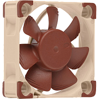 NF-A4x1024VPWM Кулер для корпуса/ Case Cooler Noctua NF-A4x10 24V PWM (40x40x10mm, 4-pin PWM, 19.6dBA, 5000RPM, Beige/Brown)