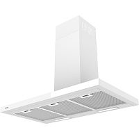KHC9989GW Вытяжка KORTING/ Вытяжка KORTING, купольная, 90 см, 950 м3/ч, слайдерное управление, таймер, LED освещение, функция Clean Air, угольный фильтр KIT 0281 (опция), уровень шума 54 дБ, цвет белое стекло