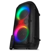 SV-021511 АС SVEN PS-800, черный, акустическая система (100 Вт, TWS, Bluetooth, FM, USB, microSD, LED-дисплей, 4400мА*ч)
