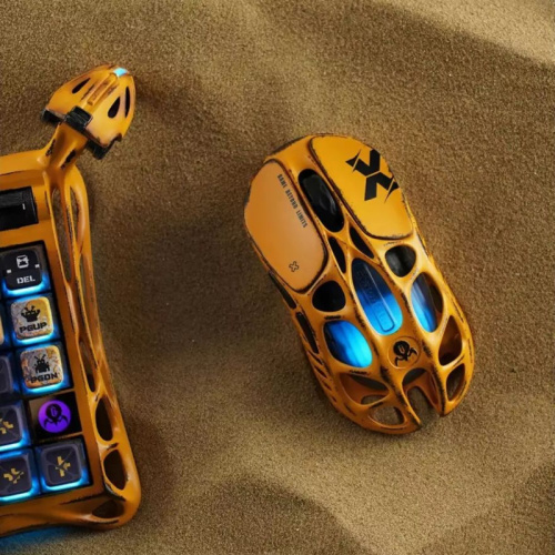 6972448923446 Игровая мышь/ Беспроводная игровая мышь Gravastar Mercury X Желтый фото 7 6972448923446 Игровая мышь/ Беспроводная игровая мышь Gravastar Mercury X Желтый фото 7