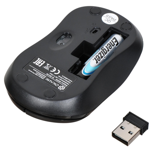 384108 Мышь Oklick 605SW черный оптическая 1200dpi беспров. USB для ноутбука 3but (384108) фото 12 384108 Мышь Oklick 605SW черный оптическая 1200dpi беспров. USB для ноутбука 3but (384108) фото 12