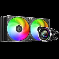 FX240_INF Вентилятор для процессора ID-Cooling FX240 INFINITY ARGB (Black) 300W all Intel/AMD
