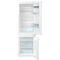 RKI2181E1 Встраиваемые холодильники GORENJE/ 177.2x54x54.5, объем камер 189+71 л, FrostLess, А+, морозильная камера снизу