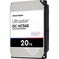 WUH722020BLE6L4 Жесткий диск/ HDD WD SATA 20Tb Ultrastar DC HC560 0F38785 7200 6Gb/s 512Mb 1 year warranty