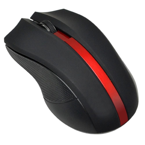 412861 Мышь Oklick 615MW черный/красный оптическая 1200dpi беспров. USB для ноутбука 3but (412861) фото 5 412861 Мышь Oklick 615MW черный/красный оптическая 1200dpi беспров. USB для ноутбука 3but (412861) фото 5