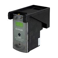 CS-PG40 -/ Картридж струйный Cactus CS-PG40 черный (18мл) для Canon Pixma MP150/MP160/MP170/MP180/MP210/MP220/M