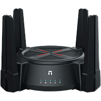 NX62 Маршрутизатор/ Netis AX6000 Wireless Dual Band Gigabit Router, 8*5dBi external fixed antennas, FXS, IPTV function and full dual access support, USB3.0