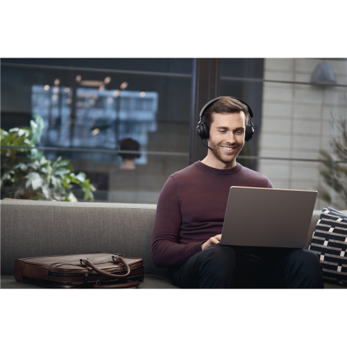 26599-999-989 Гарнитура беспроводная/ Jabra Evolve2 65, Link380a MS Stereo Stand Black фото 7