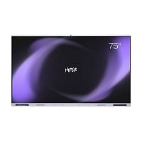 IFP7506-HE Touch panel HIPER Touch EDU IFP7506-HE - ARM Cortex-A72 + CortexA53/8ГБ/128ГБ/75"/IPS/3840x2160/Инфракрасная сенсорная панель/Zero bonding/20 Android/40 Windows касания/Wi-Fi 6/Bluetooth 5.4/Android 14/Графит