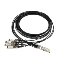 OC-QSFP-4x10G-3M Кабель/ OSNOVO Объединительный DAC кабель QSFP+ 40G для 4х10G. Скорость: 40 Гбит/c. Тип разъема: QSFP+/SFP+. Длина кабеля 3м. Размеры коннектора (ШхВхГ): 11x9x101мм.