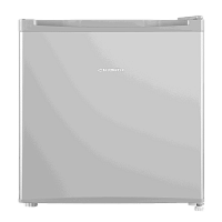 MFF50SL Холодильник MAUNFELD/ Компактный холодильник MAUNFELD MFF50SL, 49.6х44.7х47 см, полезный объем 46 л, SN, N, ST, T, DeFrost, энергоэффективность А+, стандартный компрессор, механическое управление, R600A, уровень шума 40 дБ, цвет серебристый