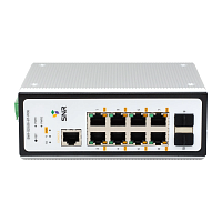 SNR-S215Gi-8T-POE Коммутатор/ Управляемый промышленный POE коммутатор уровня 2 SNR-S215Gi-8T-POE