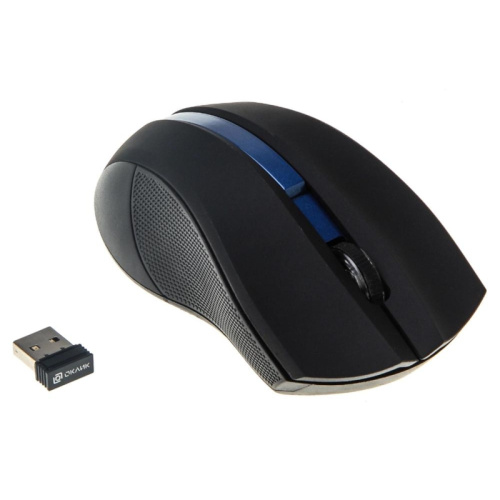 412862 Мышь Oklick 615MW черный/синий оптическая 1200dpi беспров. USB для ноутбука 3but (412862) фото 8 412862 Мышь Oklick 615MW черный/синий оптическая 1200dpi беспров. USB для ноутбука 3but (412862) фото 8