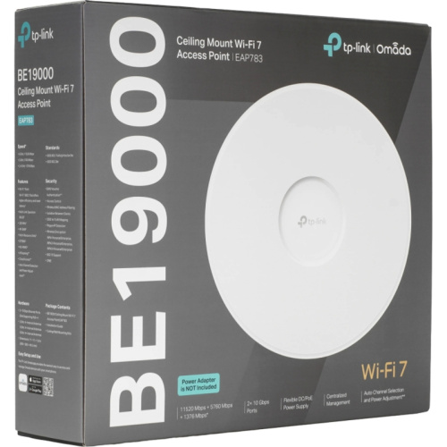 EAP783 Точка доступа/ Omada BE19000 Ceiling Mount Tri-Band Wi-Fi 7 Access Point фото 7 EAP783 Точка доступа/ Omada BE19000 Ceiling Mount Tri-Band Wi-Fi 7 Access Point фото 7