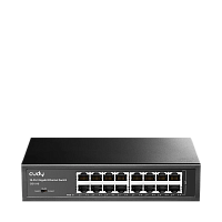 GS1016 Коммутатор/ 16-Port Gigabit Switch, 16 Gigabit RJ45 Ports, IGMP Snooping, Loop Detection/Prevention, 802.1p/DSCP QoS, Switch/VLAN/Extend working mode DIP switch, Rack-mountable Steel Case, Power Saving, Plug & Play, Rack-Mount kits included